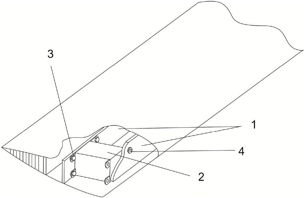 Vibration reducing device for helicopter rotor blade