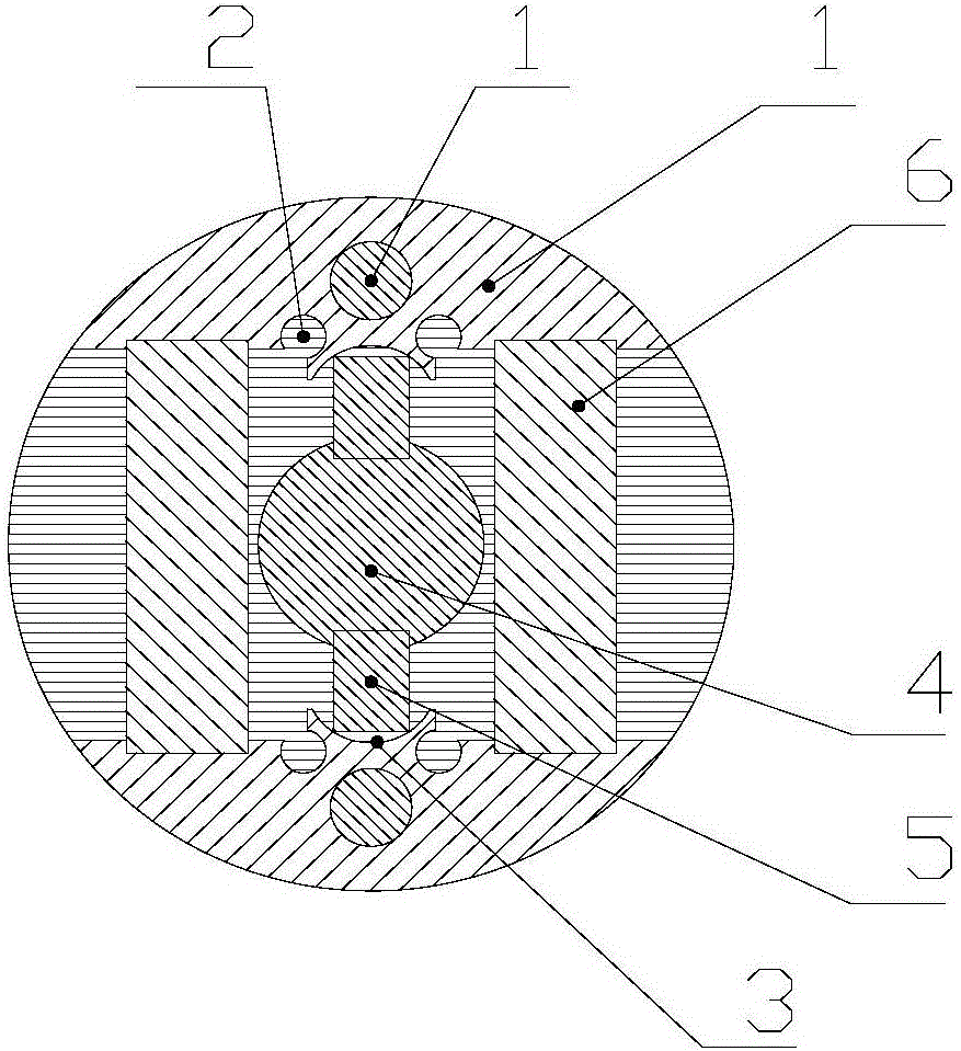 Assembling method of cast-aluminum rotor assembly with built-in magnetic steel