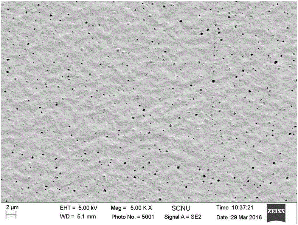 Fe-MCM-41/CA blend film and preparing method and application thereof