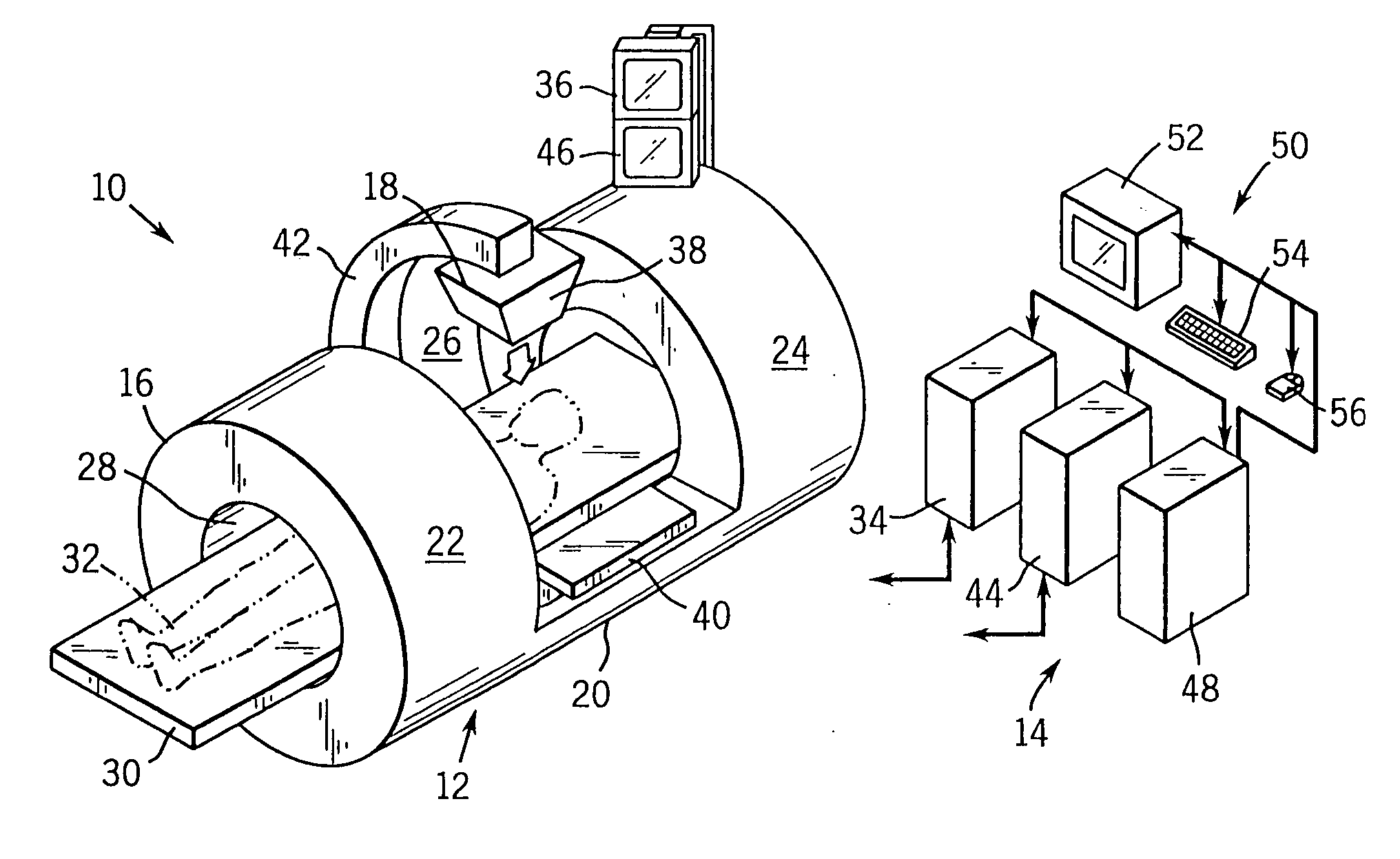 Integrated multi-modality imaging system and method