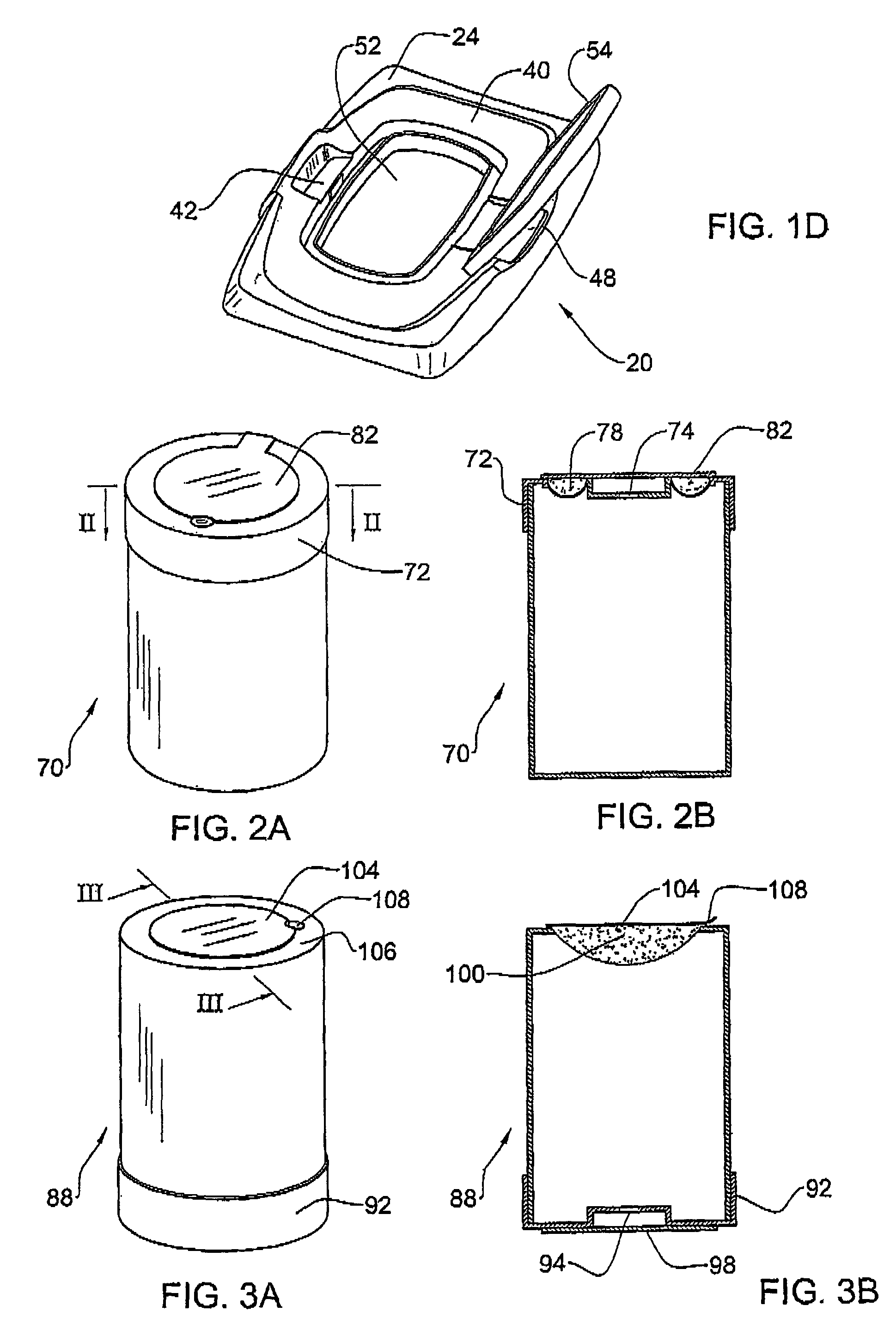 Tissue container with auxiliary compartment