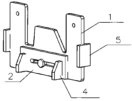 U-shaped sectional material arc-bending die and using method thereof