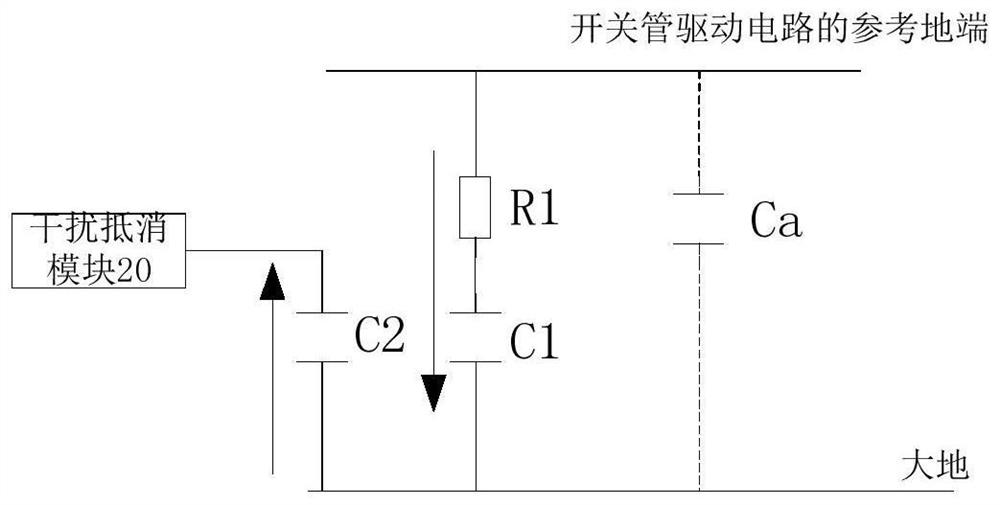 Electromagnetic interference suppression circuit and method and electric equipment