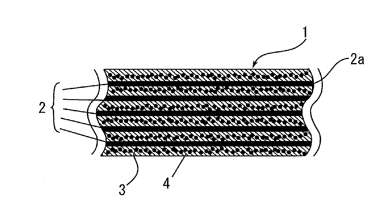 Conductive shaft and conductive roll for oa equipment using the shaft, and method of producing conductive shaft