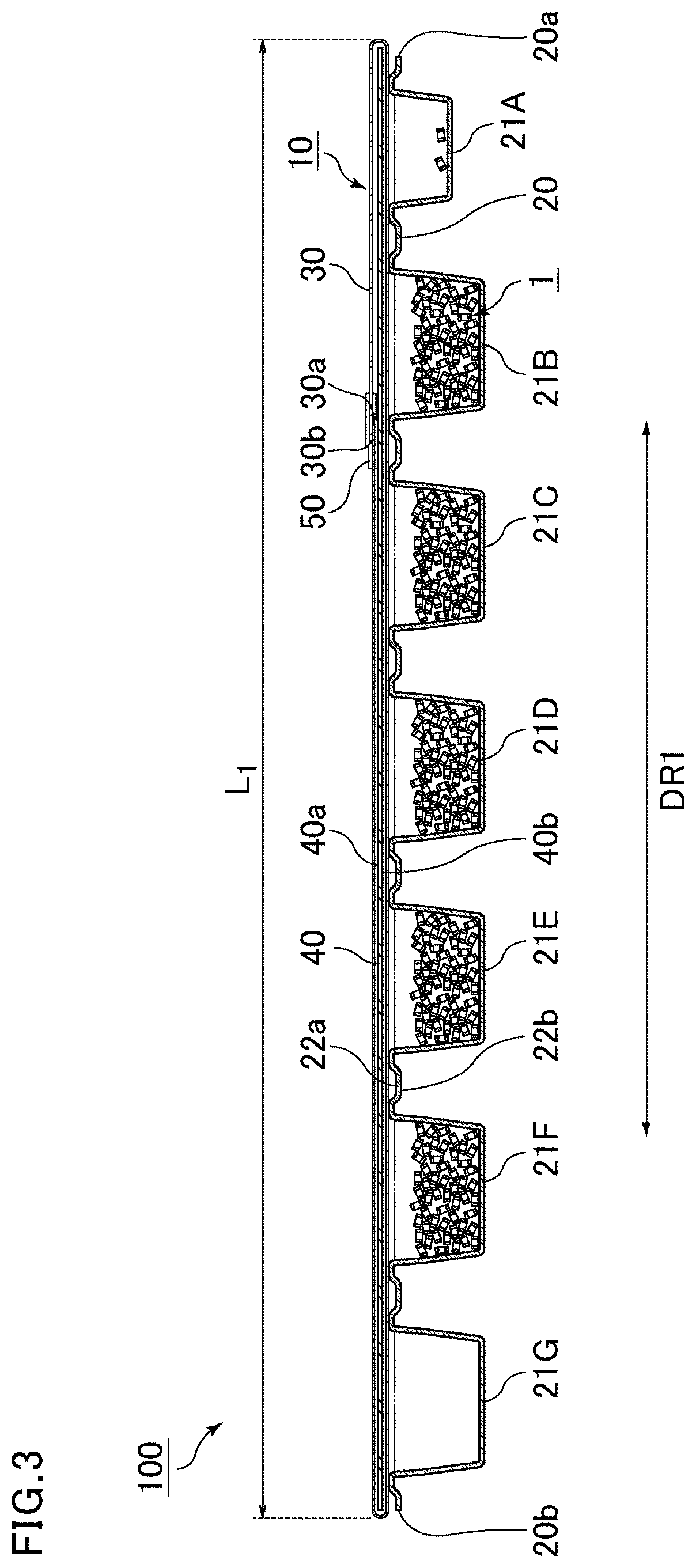 Electronic component storage container, and electronic component package