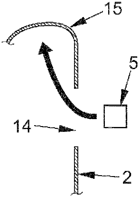 Device with a handle shell and with an illumination means for the handle shell, and a method for mounting the device
