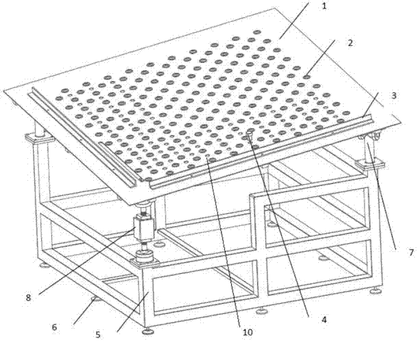 Flexible gravity centering table