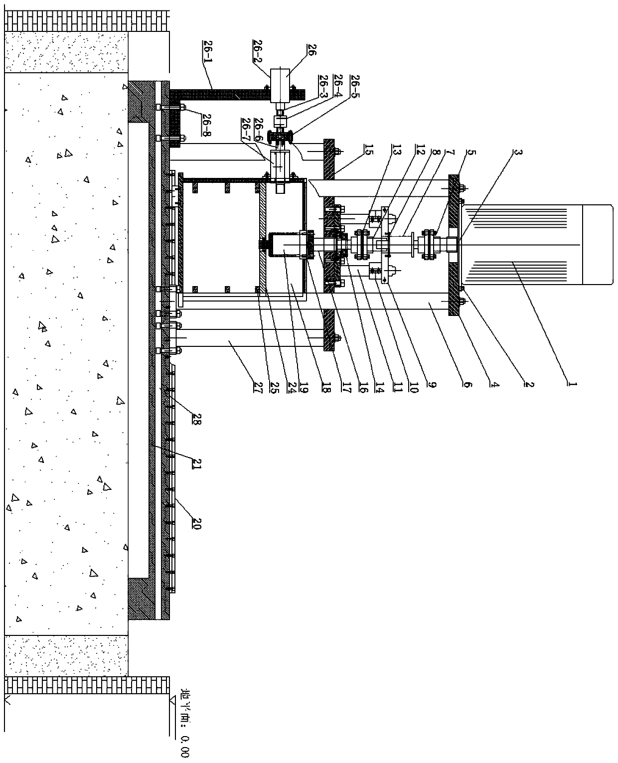 Water-lubricated bearing comprehensive performance test bench