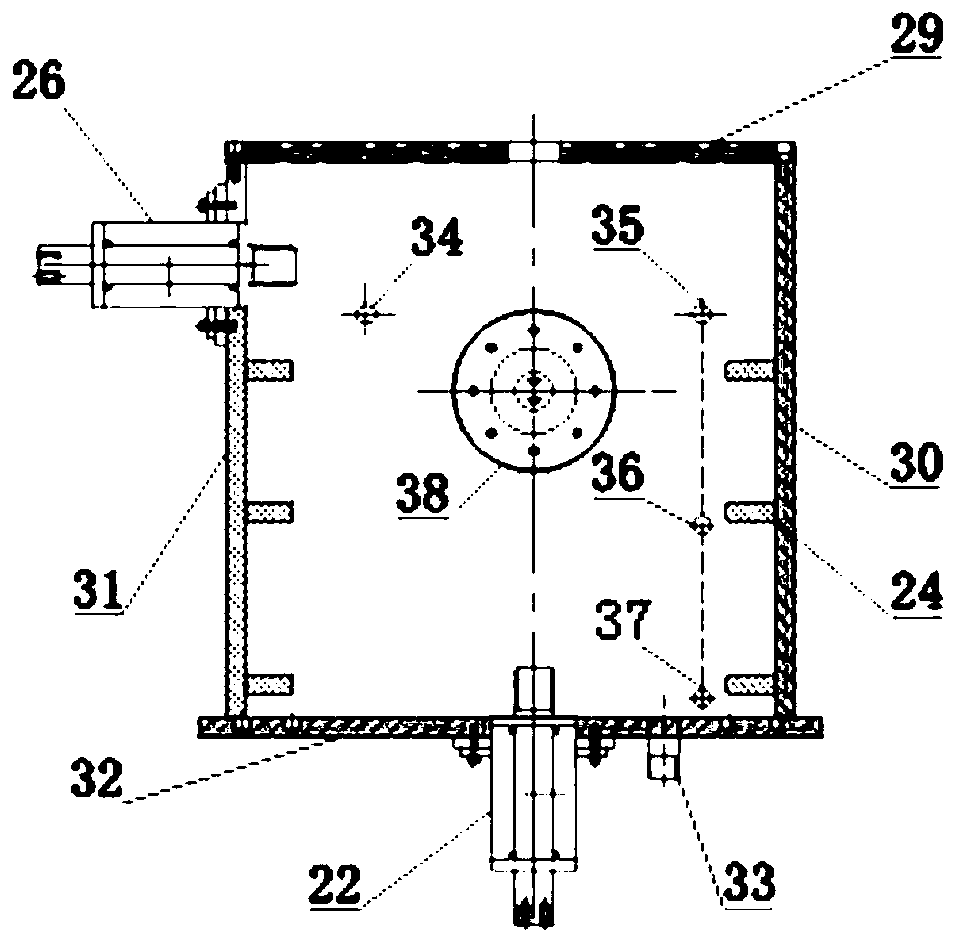 Water-lubricated bearing comprehensive performance test bench