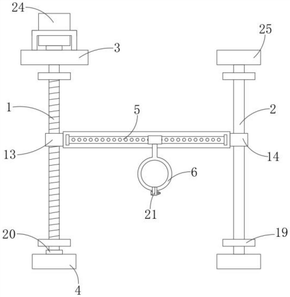 Fertilizing device for lotus root planting