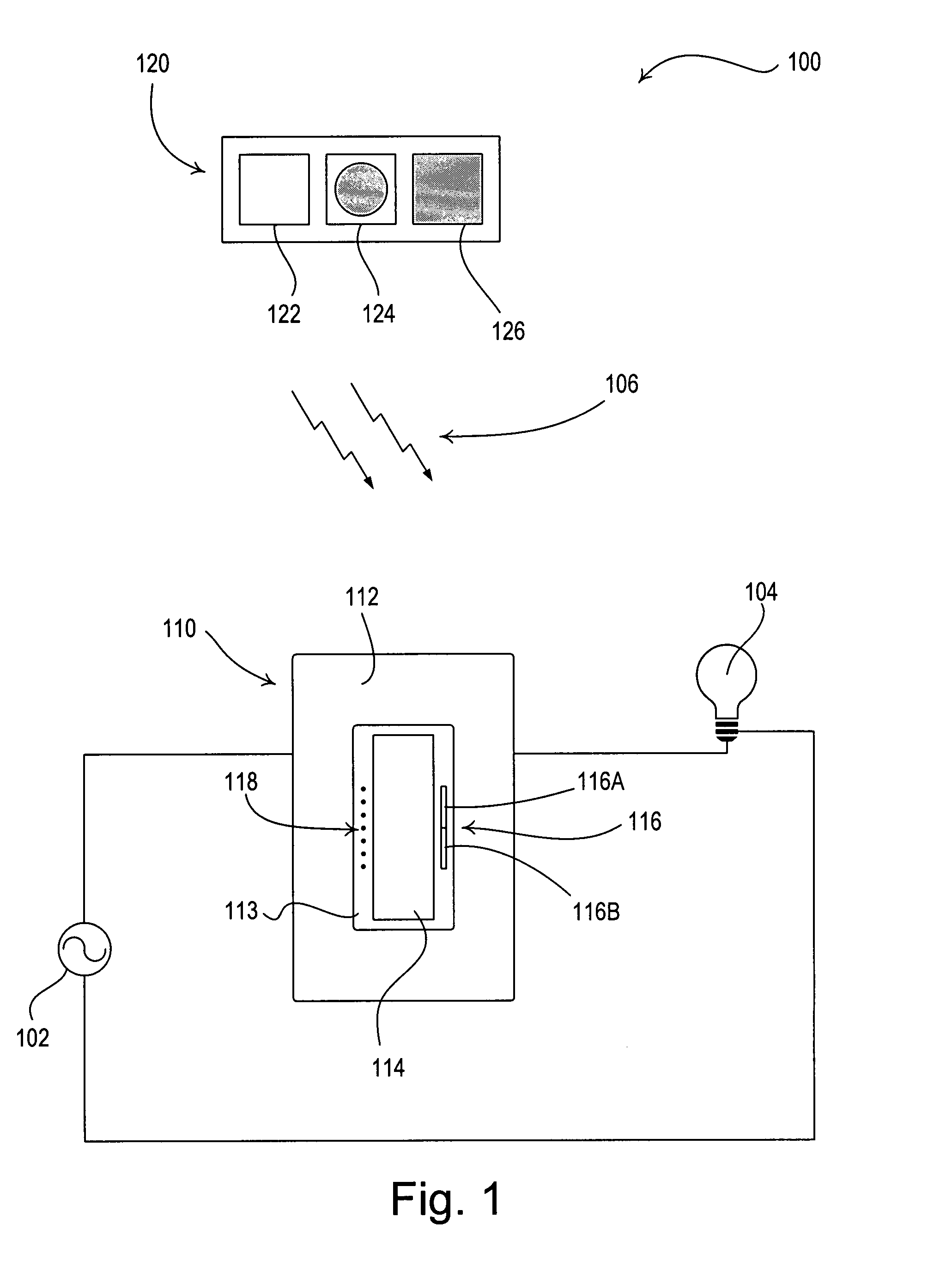 Method of programming a lighting preset from a radio-frequency remote control