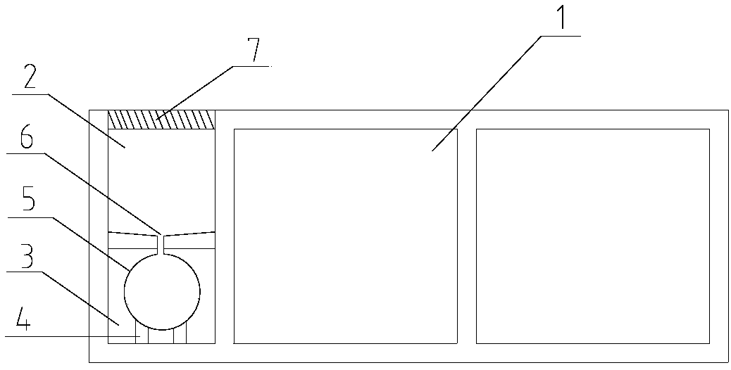 Comprehensive pipe rack and application method thereof