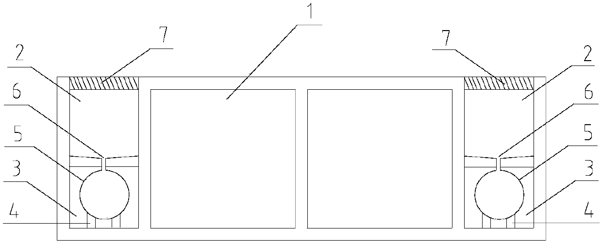 Comprehensive pipe rack and application method thereof