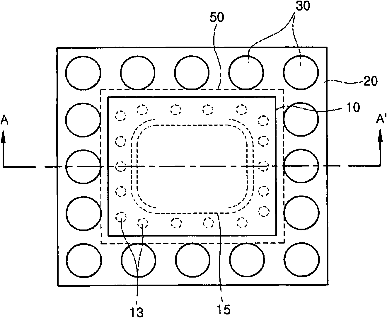 Package for semiconductor device and packaging method thereof