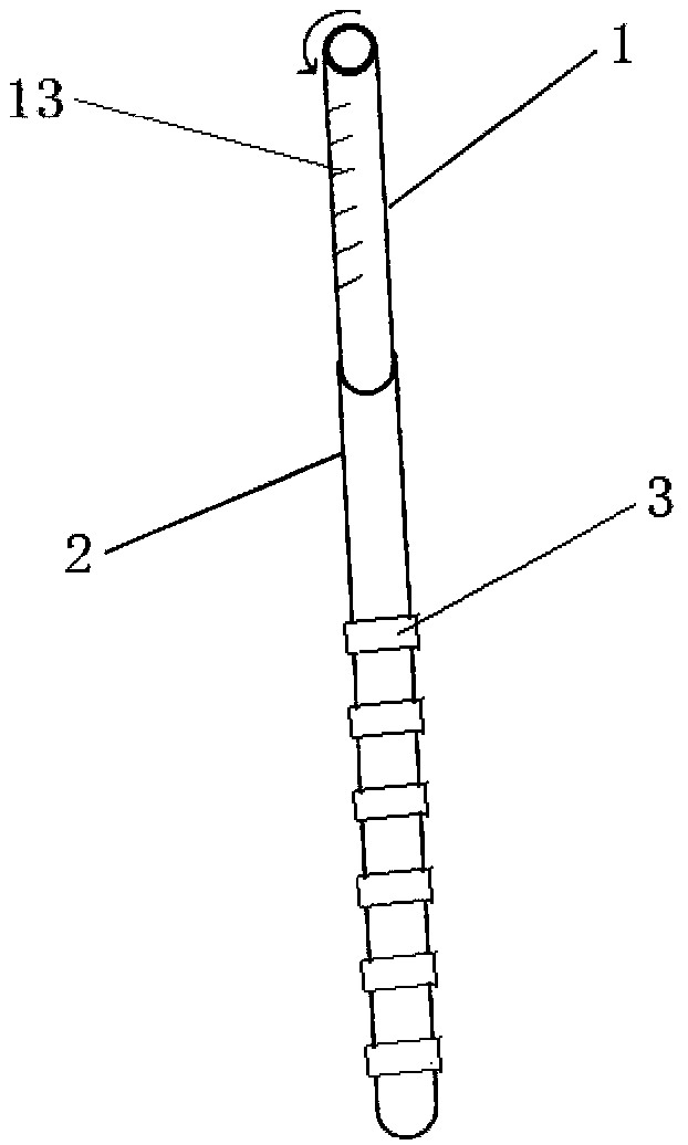 Oriented fixed-layer slurry-injecting sleeve valve tube and slurry-injecting method