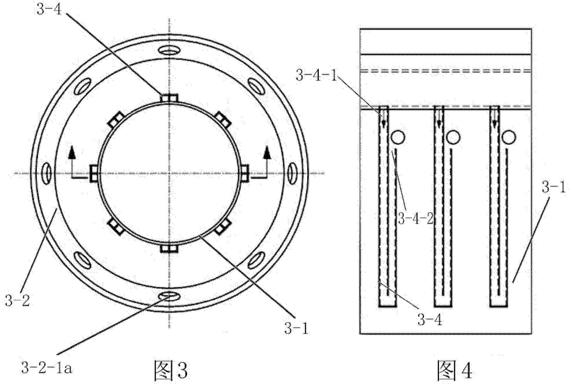 Thermal simulation furnace with heating/cooling controllable structure and capable of sampling halfway