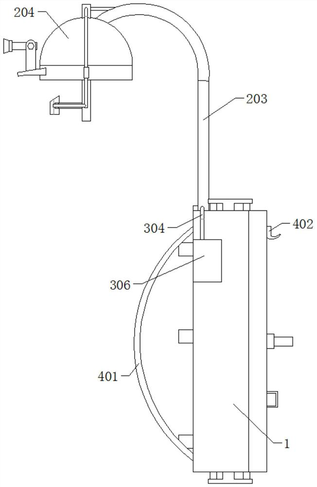 Safety protection device in coal mining