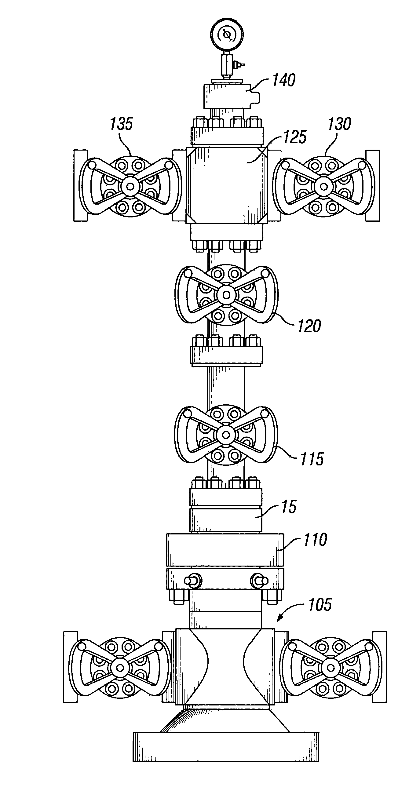 Wellhead assembly and method for an injection tubing string