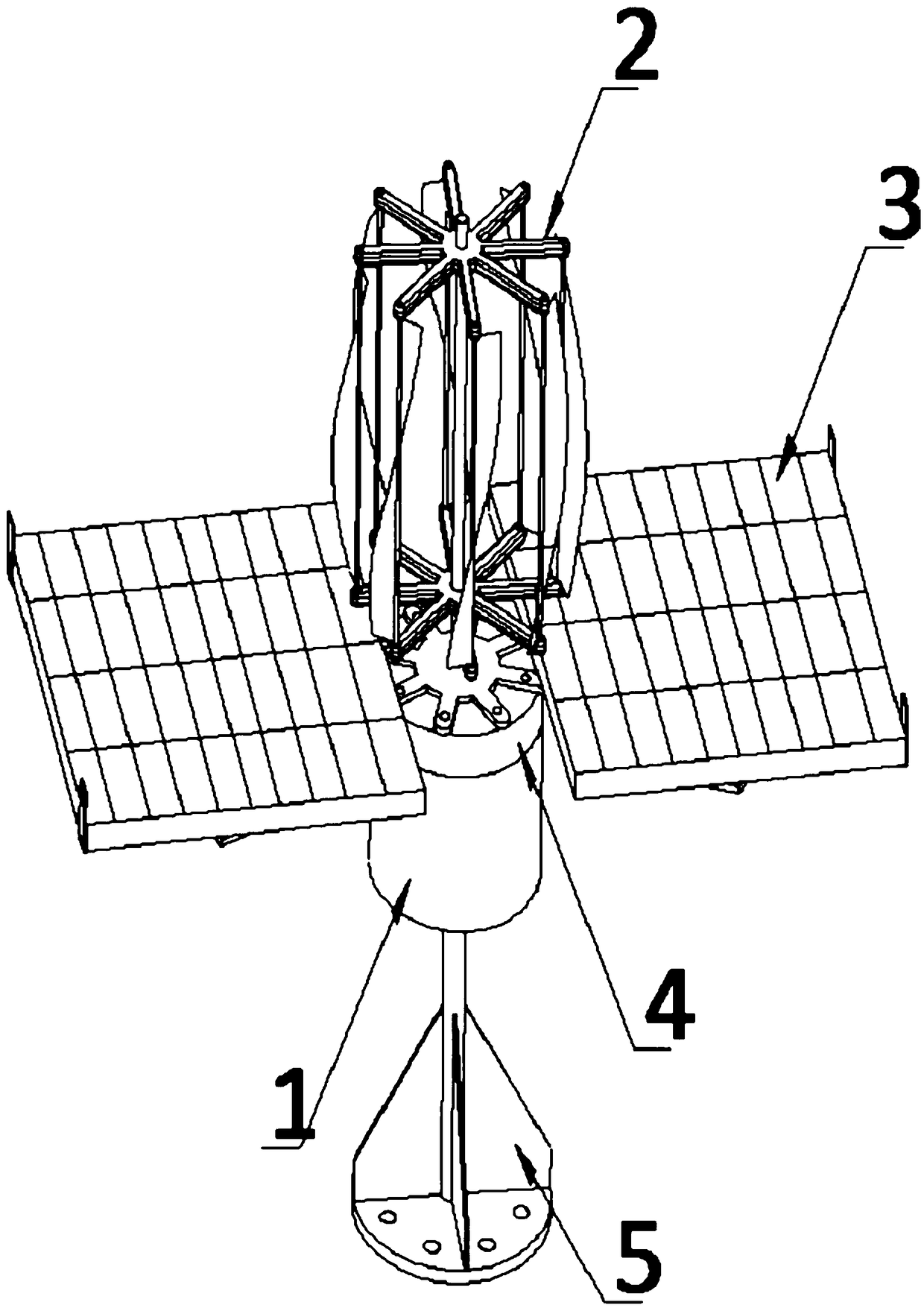 A comprehensive power generation device for emergency sewage treatment and its working method