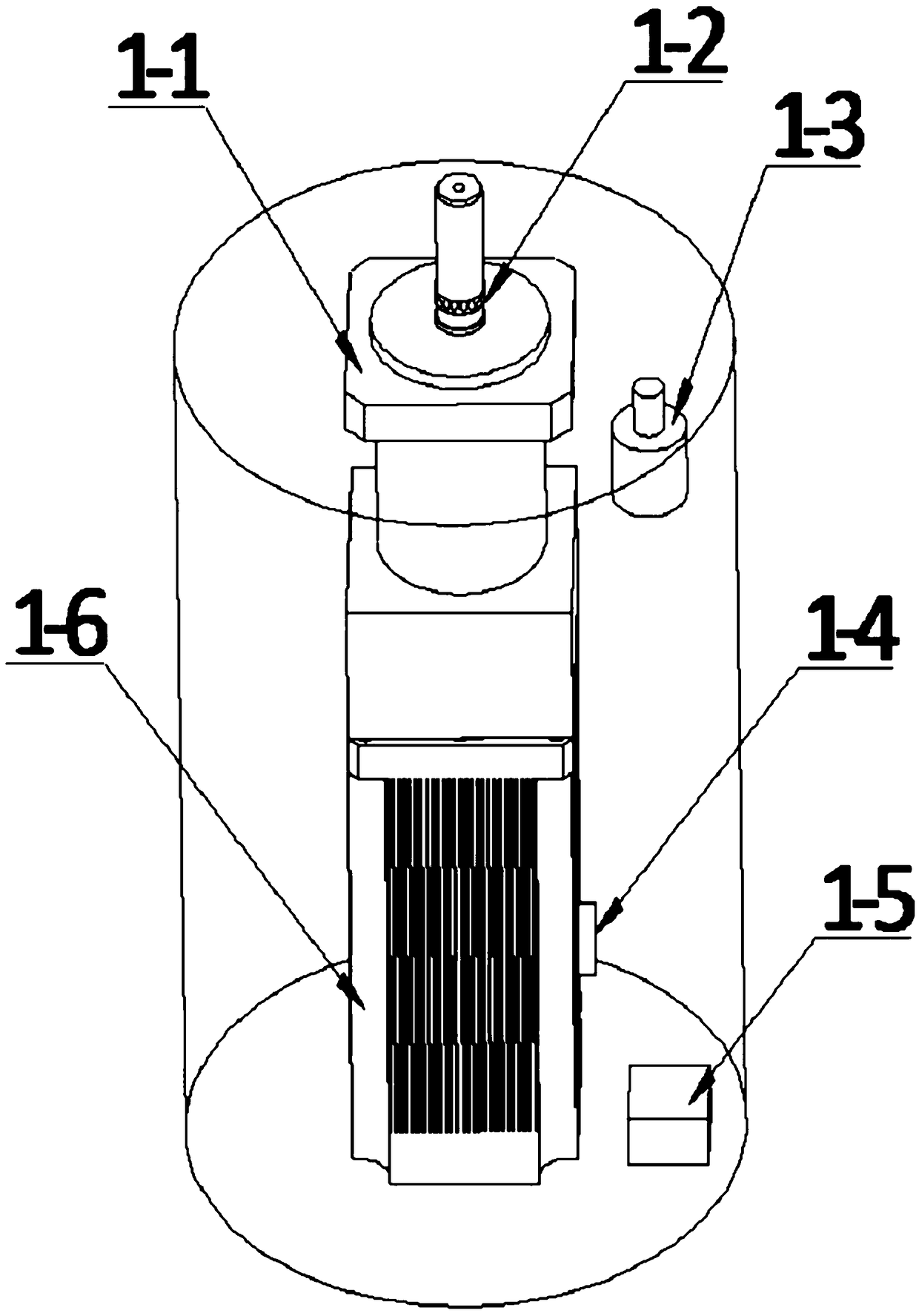 A comprehensive power generation device for emergency sewage treatment and its working method