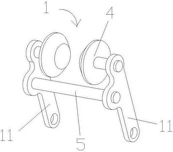 A climbing mechanism of a high-altitude cable robot with controllable rotation