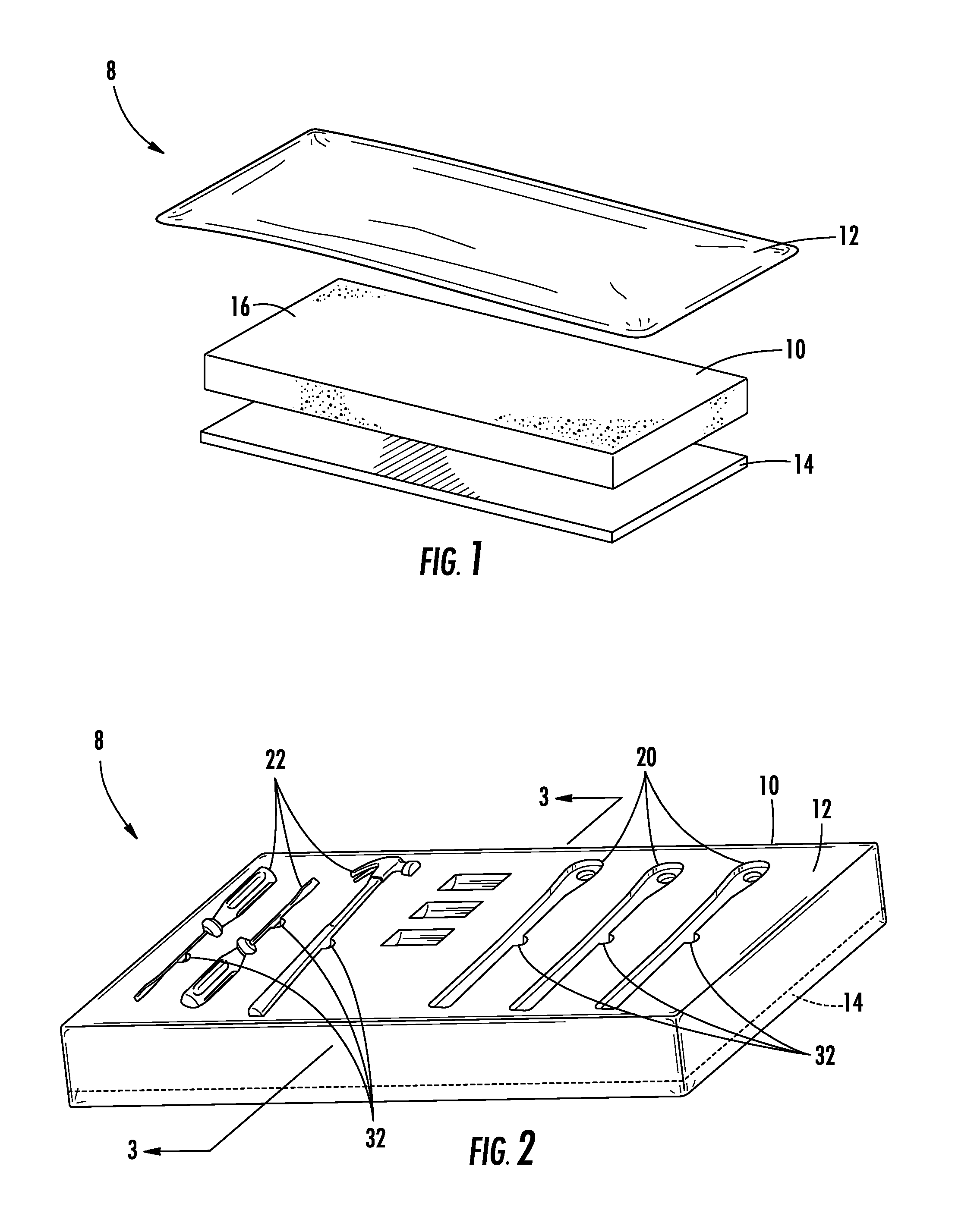 Tool organizer and method of making the same