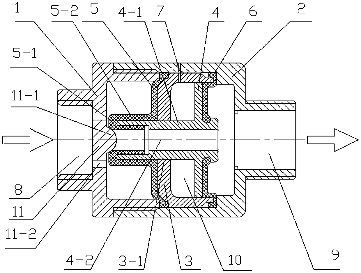 Pressure reducing valve