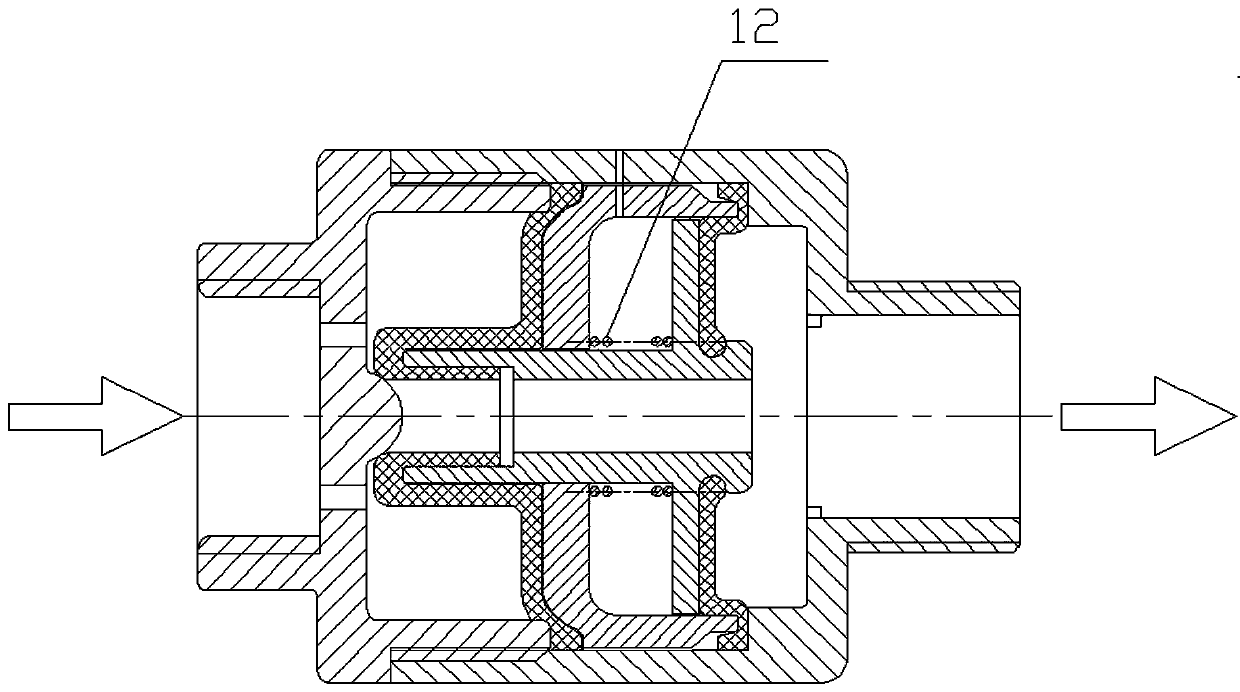 Pressure reducing valve