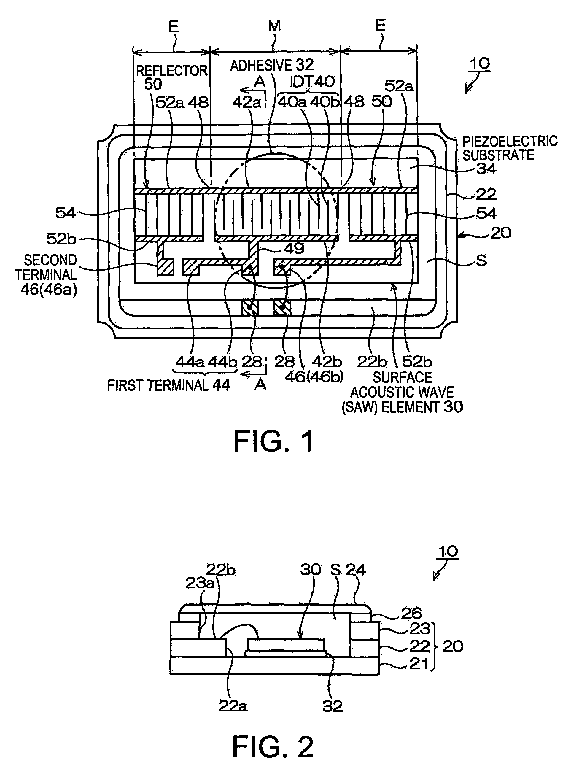 Surface acoustic wave element and surface acoustic wave device using the same