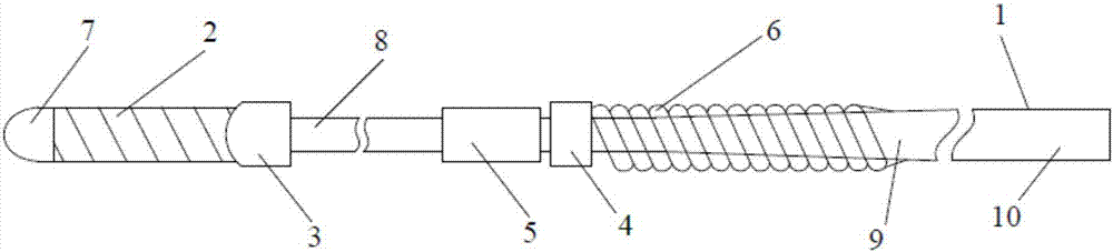 Conveyor of blood flow guiding device and blood flow guiding device