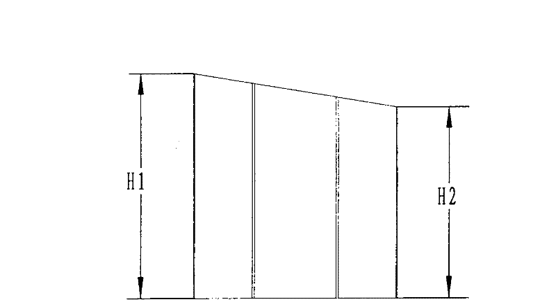 Automobile bumper energy absorber with high energy absorption performance