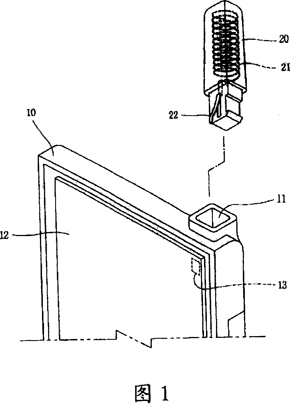 Antenna feeding device and mobile communication terminal with the same