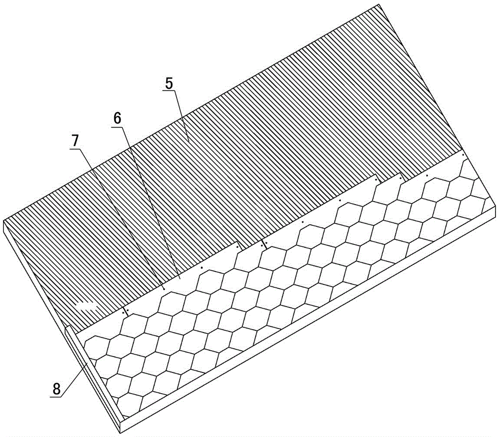 Construction method of asphalt tile roof waterproof system for high-rise building with sloped roof