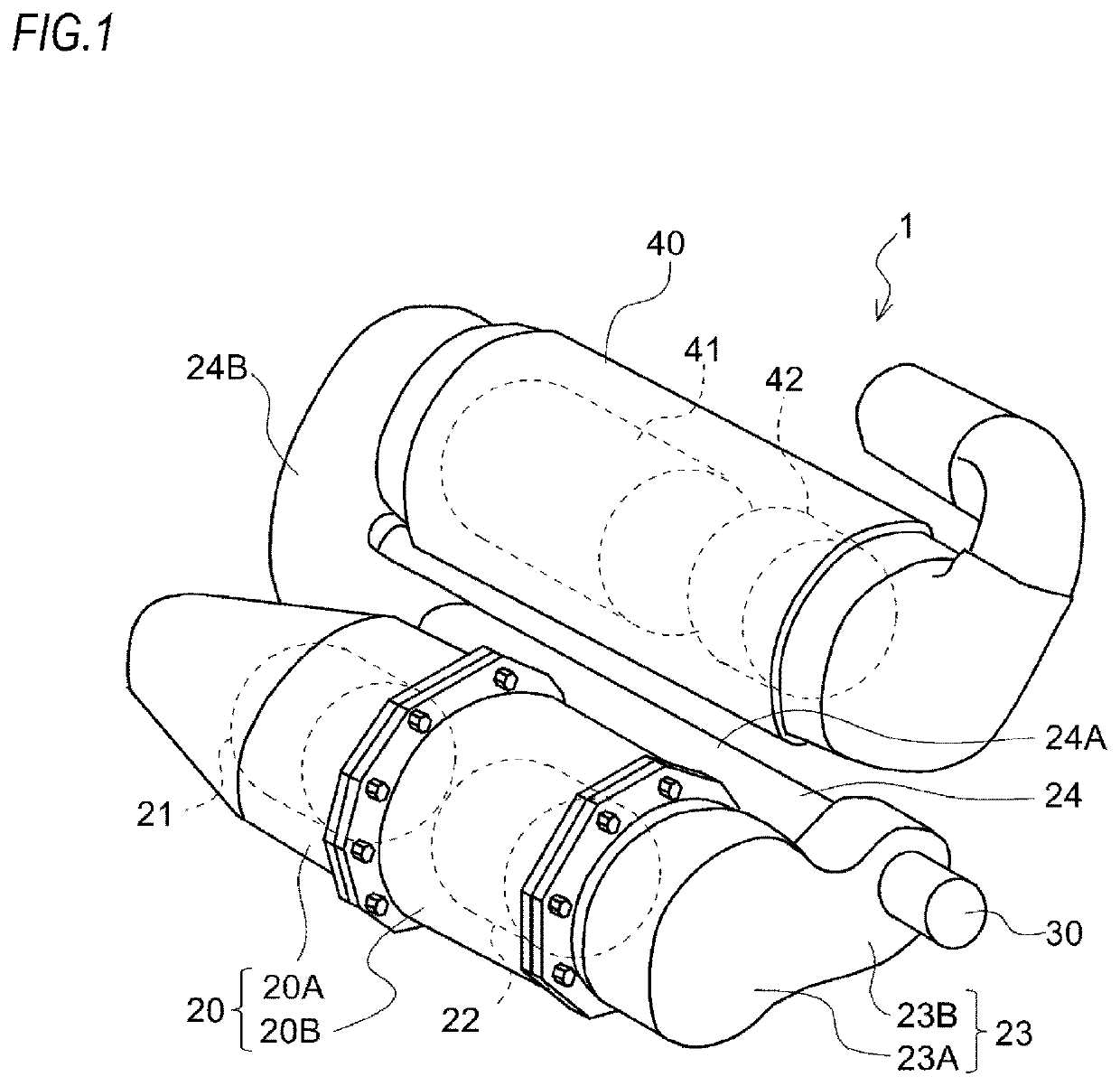 Exhaust purification unit