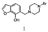 6-piperazinemethyl-7-hydroxybenzofuran compound and medical application thereof