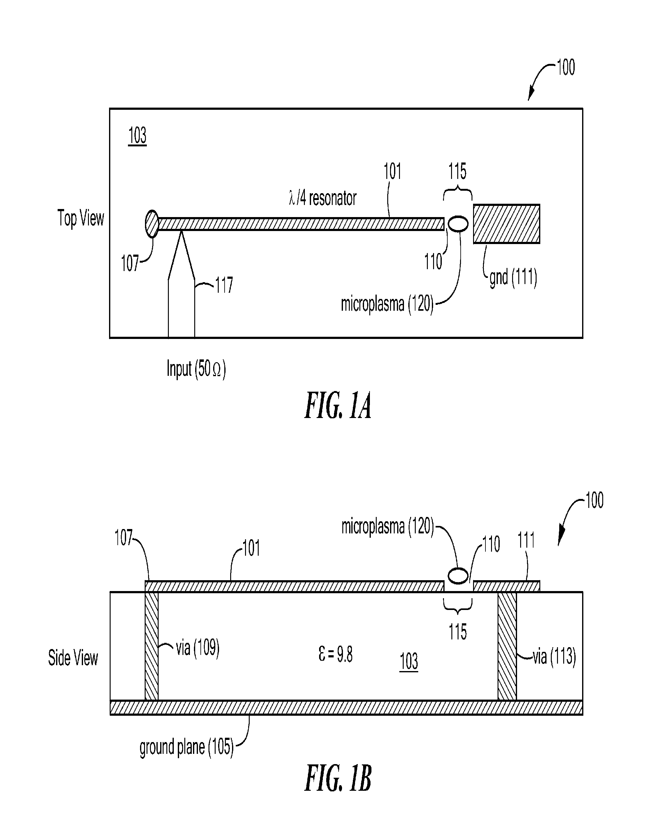 Microplasma generator and methods therefor