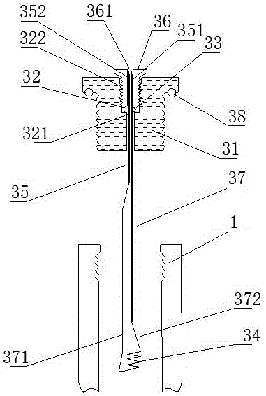 Air inflation and ignition integrated blaster and fracturing device