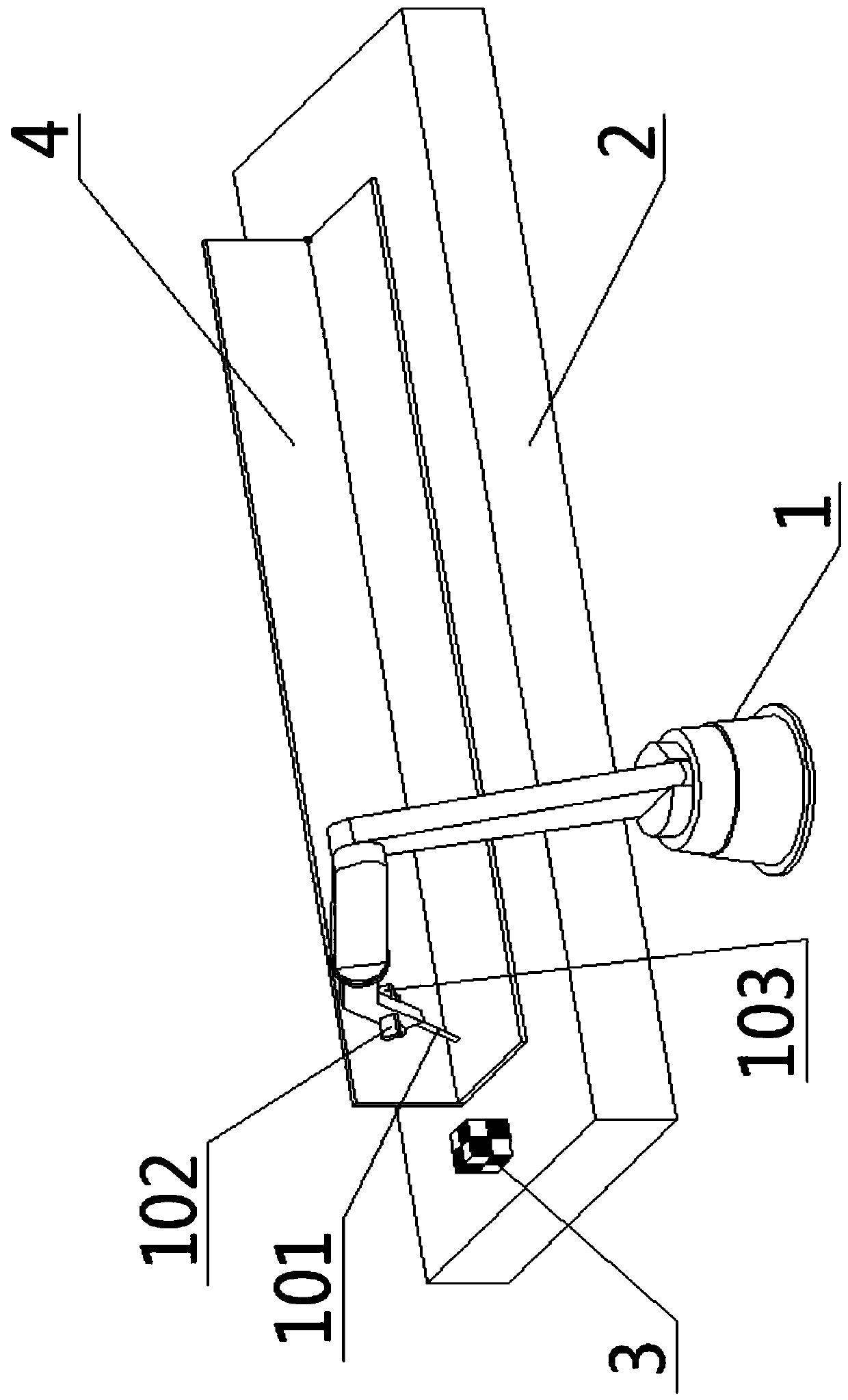 Robot welding device and method for acquiring welding seam track