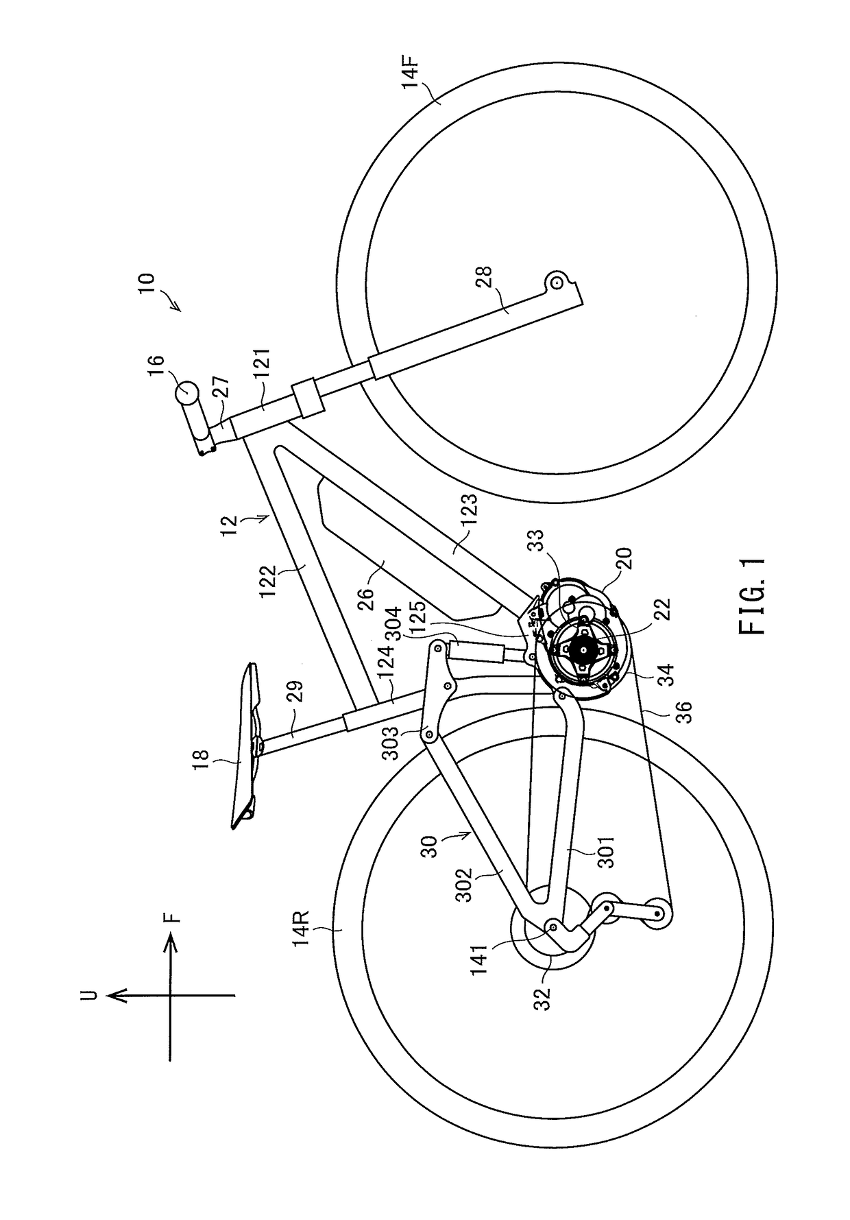 Electric-motor-assisted bicycle