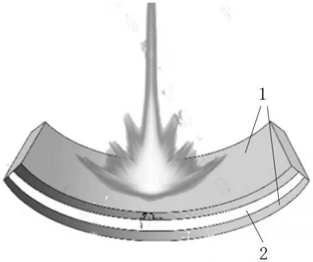 Flame-retardant and explosion-proof new energy automobile battery shell and preparation method thereof