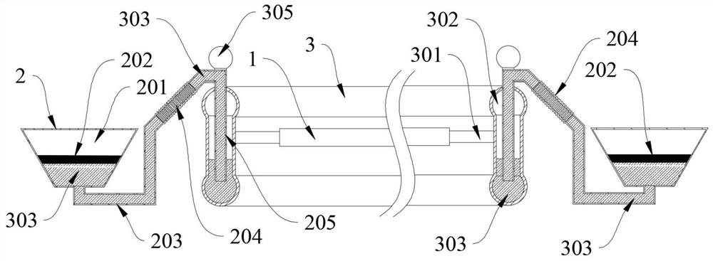 Water surface floating type photovoltaic module based on plateau area