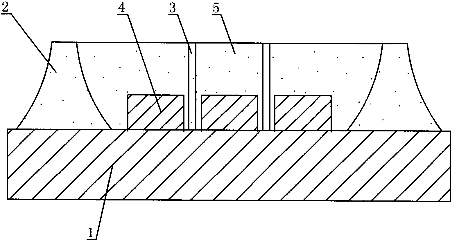 Chip scale integration packaging process and light emitting diode (LED) device