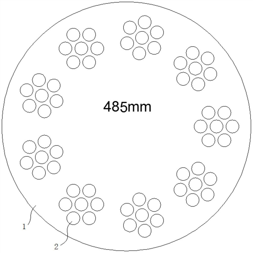 A kind of polishing method of 1 inch germanium processing sheet