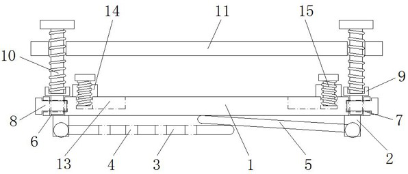 A positioning support device for installation of high-speed data acquisition equipment
