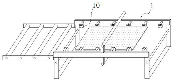 Stainless steel plate protective agent spraying equipment