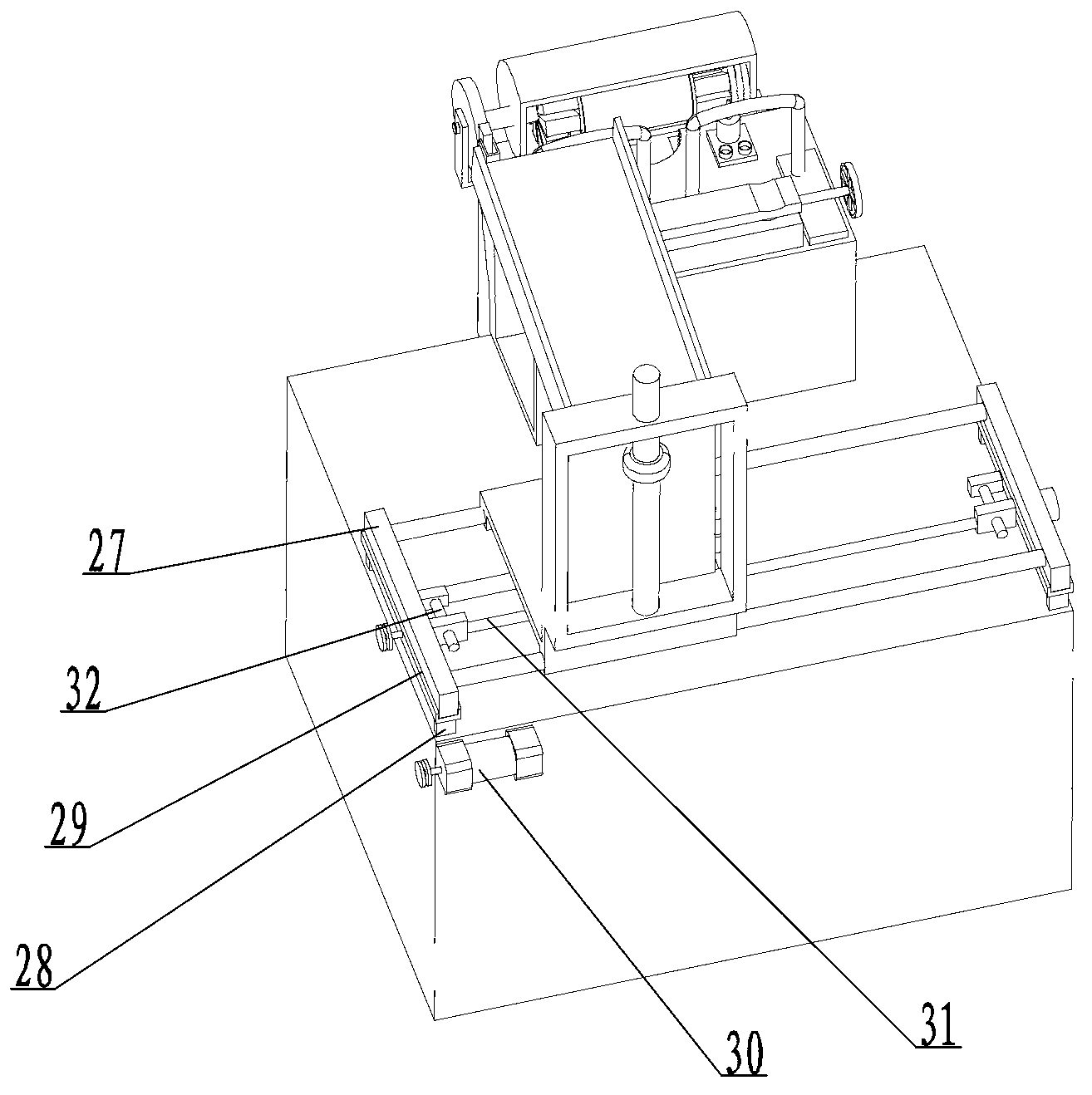 Automatic skiving machine for head and tail of shoe last