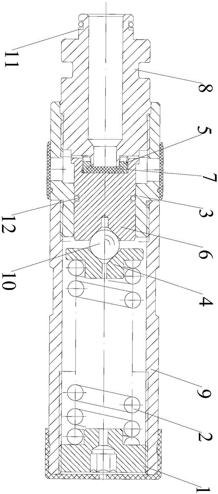 Switching mechanism of safety valve