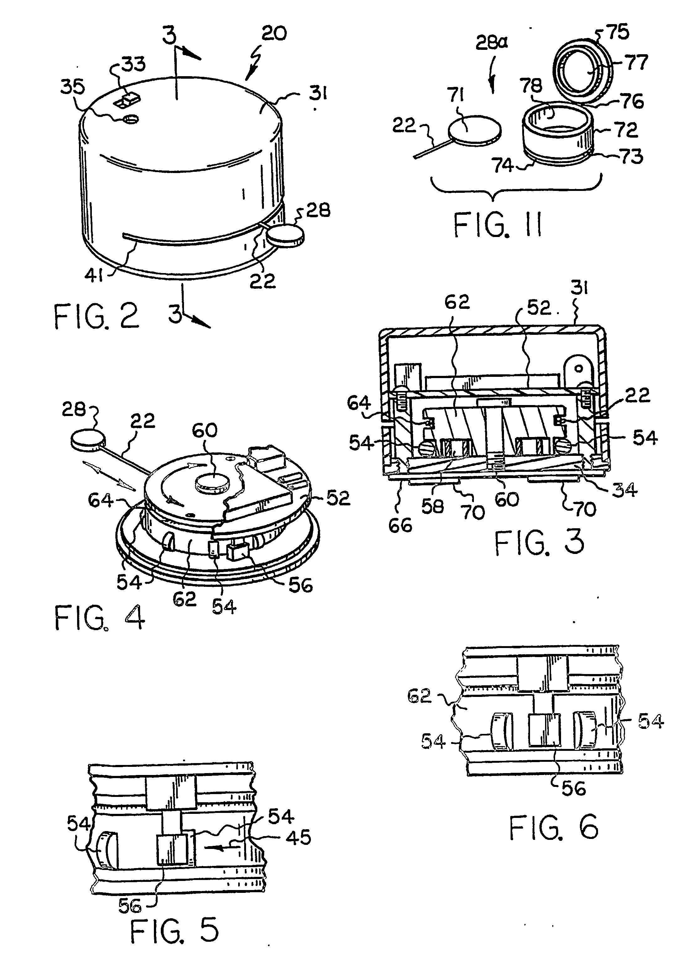 Portable motion detector and alarm system and method