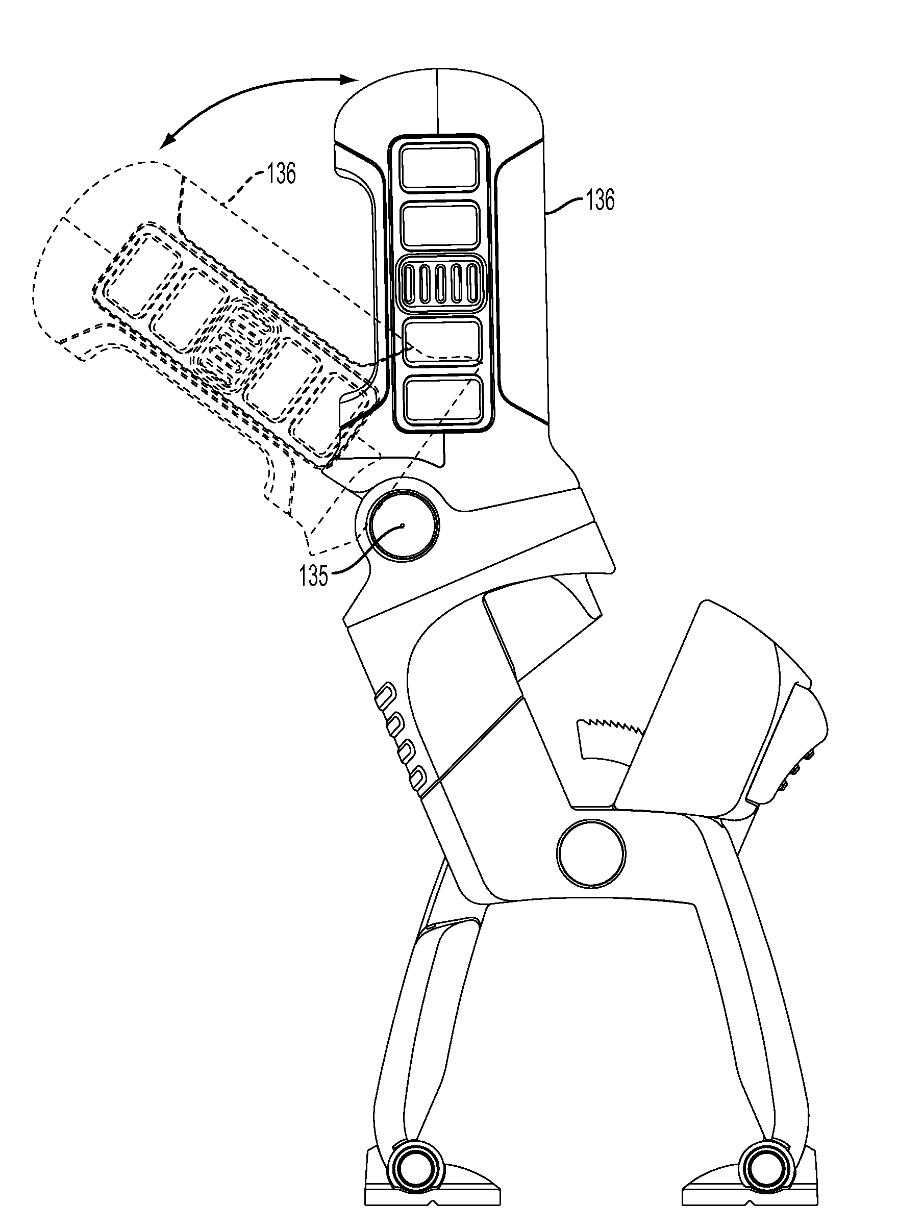Portable work light clamp