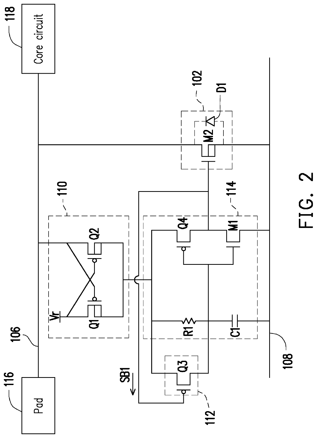 Electrostatic discharge protection device